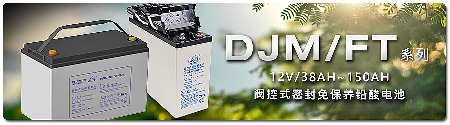 聯(lián)源精密｜DJM / FT系列：12V/38~150AH 閥控式密封免保養(yǎng)鉛酸電池